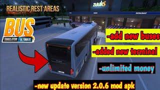 bus simulator ultimate new update version 2.0.6 || unlimited money || add new buses || new terminal