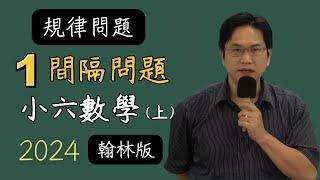 規律問題(1)間隔問題，翰林U3，小六數學(上)，2024-07-24