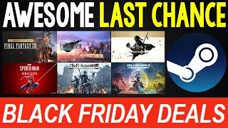 AWESOME LAST CHANCE BLACK FRIDAY STEAM PC GAME DEALS!