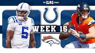 Horseshoe gets stunned I Indianapolis Colts vs Denver Broncos Reaction