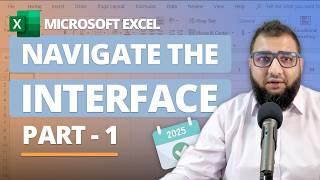 Class 02 - Navigating the Interface of Excel (Part 1) | Beginner's Guide to Excel