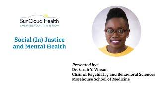 Social In Justice and Mental Health   V1