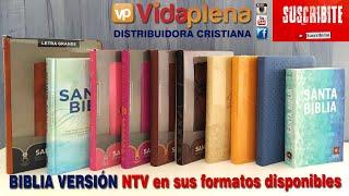 Biblias en Nueva Traducción Viviente NTV - Varios formatos - Review de VIDA PLENA Distribuidora