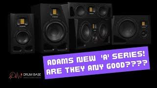 ADAM Audio's brand New A series Studio Monitors. Are They Any Good?