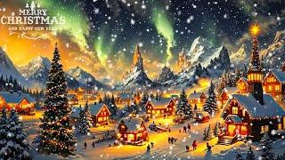 Beautiful Snowy Christmas Ambience Best Christmas Songs Of All Time For Relax,Sleep, Study