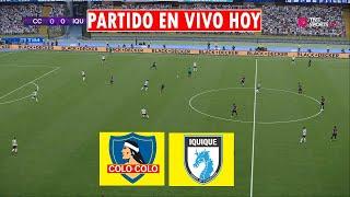 En Vivo: Colo Colo vs Deportes Iquique | Chile Primera División 2024/2025 Transmisión del Partido