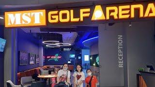 Indoor Golf Simulator at Tropicana Gardens Mall Damansara for Family by MST Golf Arena