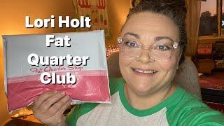 Lori Holt Fat Quarter Club from Fat Quarter Shop - November 2024