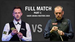 Judd Trump vs Mark Williams Final Saudi Arabia Masters 2024 Snooker Highlights