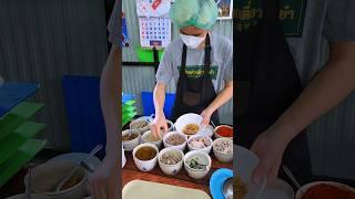 ร้านสะอาดสะอ้านมาก ‼️ร้านบัวไหลก๋วยเตี๋ยวต้มยำ ถนนมหิดล #เชียงใหม่ #Streetfood