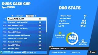 HOW I QUALIFIED TO DUO CASH CUP FINALS  ON CONSOLE W/PIXOVSKY