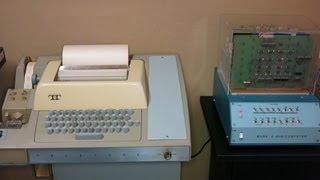 Mark-8 Minicomputer - OpSys on the ASR-33 Teletype