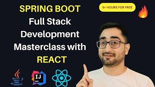 Spring Boot Full Stack Project Development Masterclass with AWS | Spring Boot One Shot Video