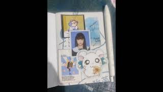 eunchae, mini Deco diary #odi_mina123 # #kpop #diarydeco #eunchae #lesserafim