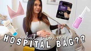 WHAT'S IN MY HOSPITAL BAG? | for labour and delivery | mama & baby | FROM A NURSE (UK)