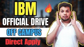 IBM Hiring Started for ASE | OFF Campus Drives | 2025 , 2024 , 2023 Batch Hiring | Fresher Jobs