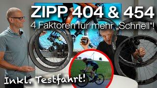 Zipp 404 Firecrest & Zipp 454 NSW Mod 2022: Hookless, Tubeless, breitere Felge. Trotzdem schneller!?