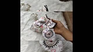 DIY aesthetic hair bow  || #crafter mona