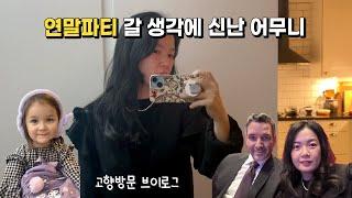 스웨덴 고향 방문 브이로그! 추억의 룰레오 ️ (SAS 항공)