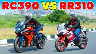 300cc ல எந்த Bike வாங்கலாம் ? | Daily City Usageக்கு எது Set ஆகும் ? | RR 310 vs RC 390 