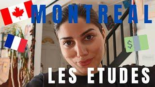 ETUDIER A MONTREAL   (frais universitaires, démarches, équivalences, diplômes, COUT, loyers...)