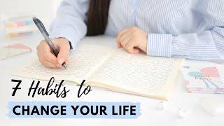 7 Small Habits That Changed my Life as a Student | Increase your productivity x 10