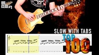 Top 100 Rock Riffs Medley  | WITH GUITAR TABS!