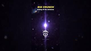 Big Bang vs Big Crunch vs Big Bounce ️ #universe #space #bigbang #shorts