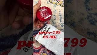 Unboxing schwarzkopf professional Osis+ hair wax |ultra strong hold wax for men|#hairwax #hairstyle