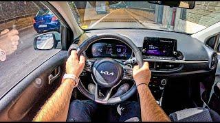 NEW Kia Picanto 2024 [1.2 DPI 84 hp] |0-100| POV Test Drive #2132 Joe Black