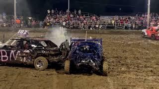 Full size demolition derby Eldon Mo 6/29/24