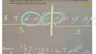 Mean, Median, Mode (080)