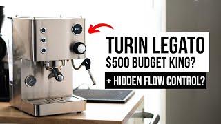 Turin LEGATO Review - $500 PID Espresso... with hidden flow control?