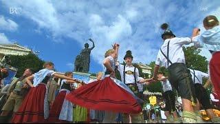 Chiemgauer Trachtengruppe - Wiesn Platzkonzert 27. September 2015