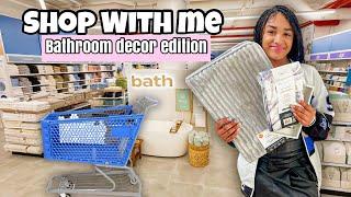 COME SHOP WITH ME FOR NEW BATHROOM DECOR (VLOG)