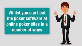 How to Beat Poker Software In Online Poker