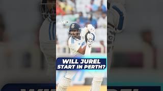 Will #Jurel start for #India in #Perth  #bgt #ausvind #cricket