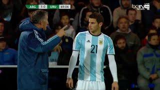 Lucas Alario vs Uruguay • (02/09/2016)