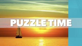 Sunset Sailboat - Pass the time - Puzzle