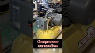 Compressor connection electrician work #reels #electrician