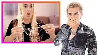 Hairdresser Reacts To The Worst Bleach Fail In History!