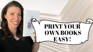 HOW TO PRINT & BIND BOOK FROM PDF (EASY 2021)