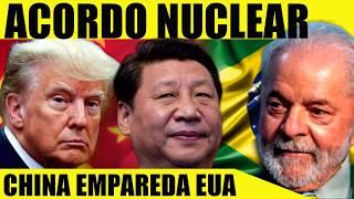 LULA ANULA TRUMP E FECHA ACORDO NUCLEA'R COM A CHlNA! REAÇÃO DESESPERADA DOS B0LS0NARISTAS!