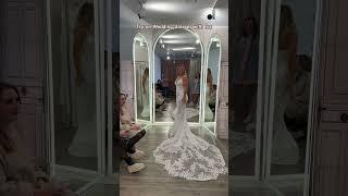 Try on wedding dresses with me ‍️ *anzeige #girlspower #weddingdress