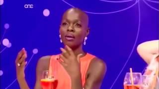 Chyna Whyne Live on Malta TV  - Chyna demonstrates the  ALexander Technique