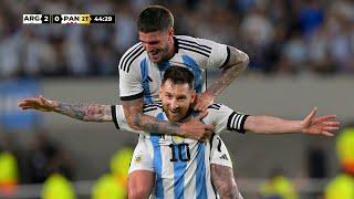 Lionel Messi vs Panama | 800th Career Goals | (30/03/2023) HD 1080i