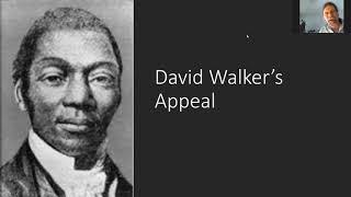 MILL Profiles in History - David Walker's Appeal