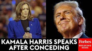 BREAKING LIVE: Kamala Harris Speaks To Supporters After Conceding Election To Donald Trump