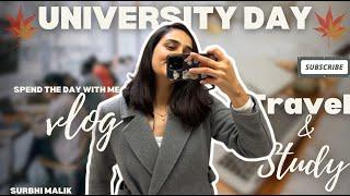 University Day Vlog || McMaster University || Toronto To Hamilton || Student life in Canada 