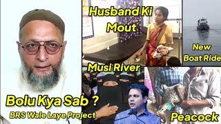 Owaisi Ne Kholdi Poll, Bolu Kya Sab Public Me? Musi River, Husband Ki Mout' Biwi Se Karwaya Ye Kaam